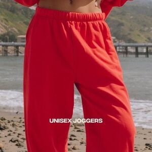 NWT Daily Drills Sold-Out Jogger Sweatpants in Red Size XS/S